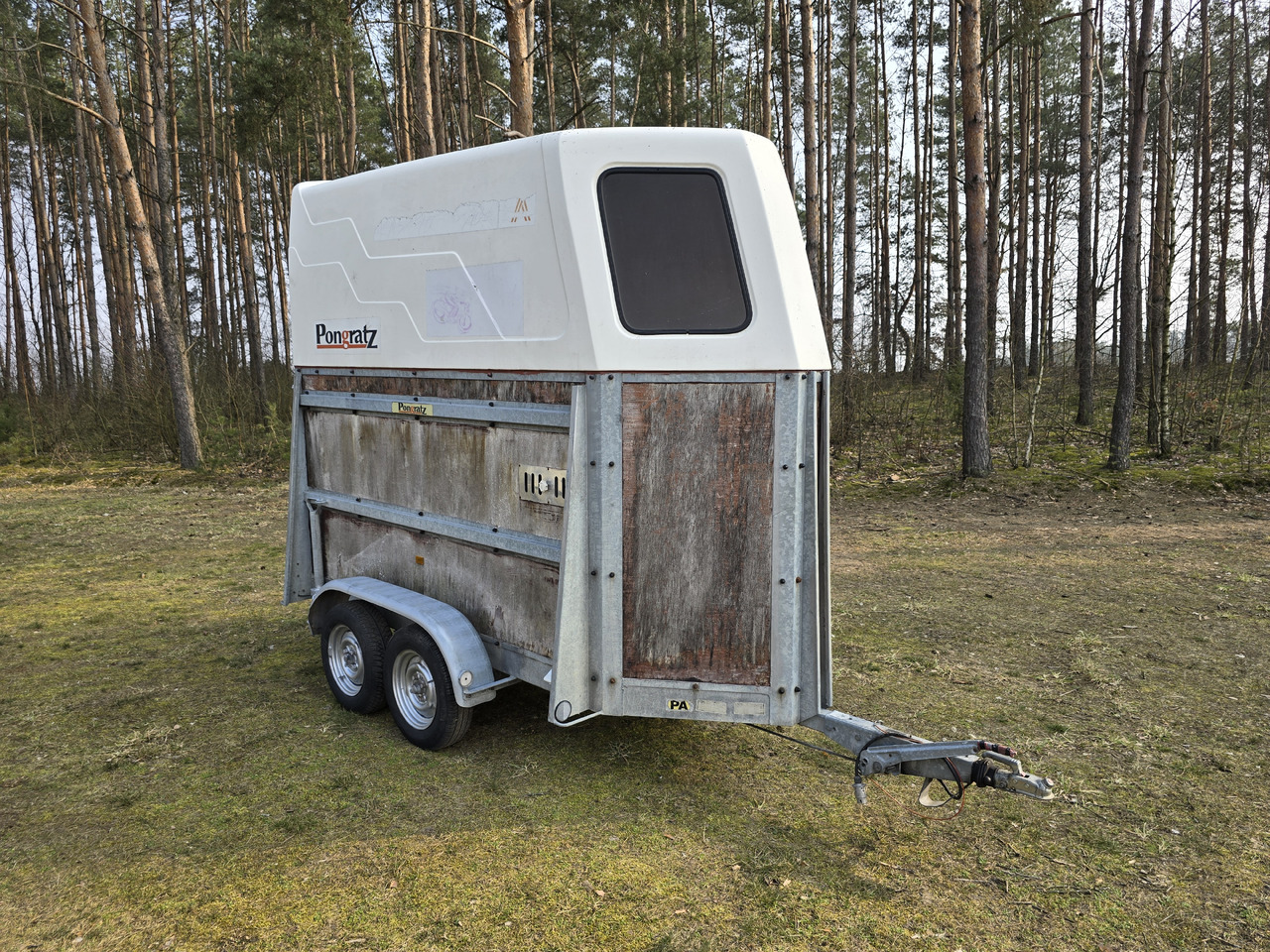 PONGRATZ PA 310 T - Loomaveo järelhaagis: pilt 1 PONGRATZ PA 310 T - Loomaveo järelhaagis: pilt 1