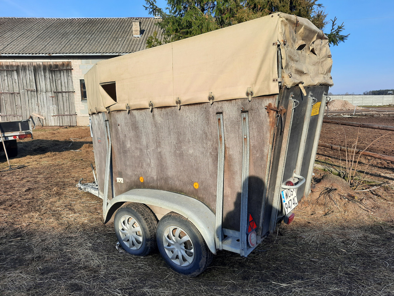 WESTERIA VT 135 - Loomaveo järelhaagis: pilt 3 WESTERIA VT 135 - Loomaveo järelhaagis: pilt 3