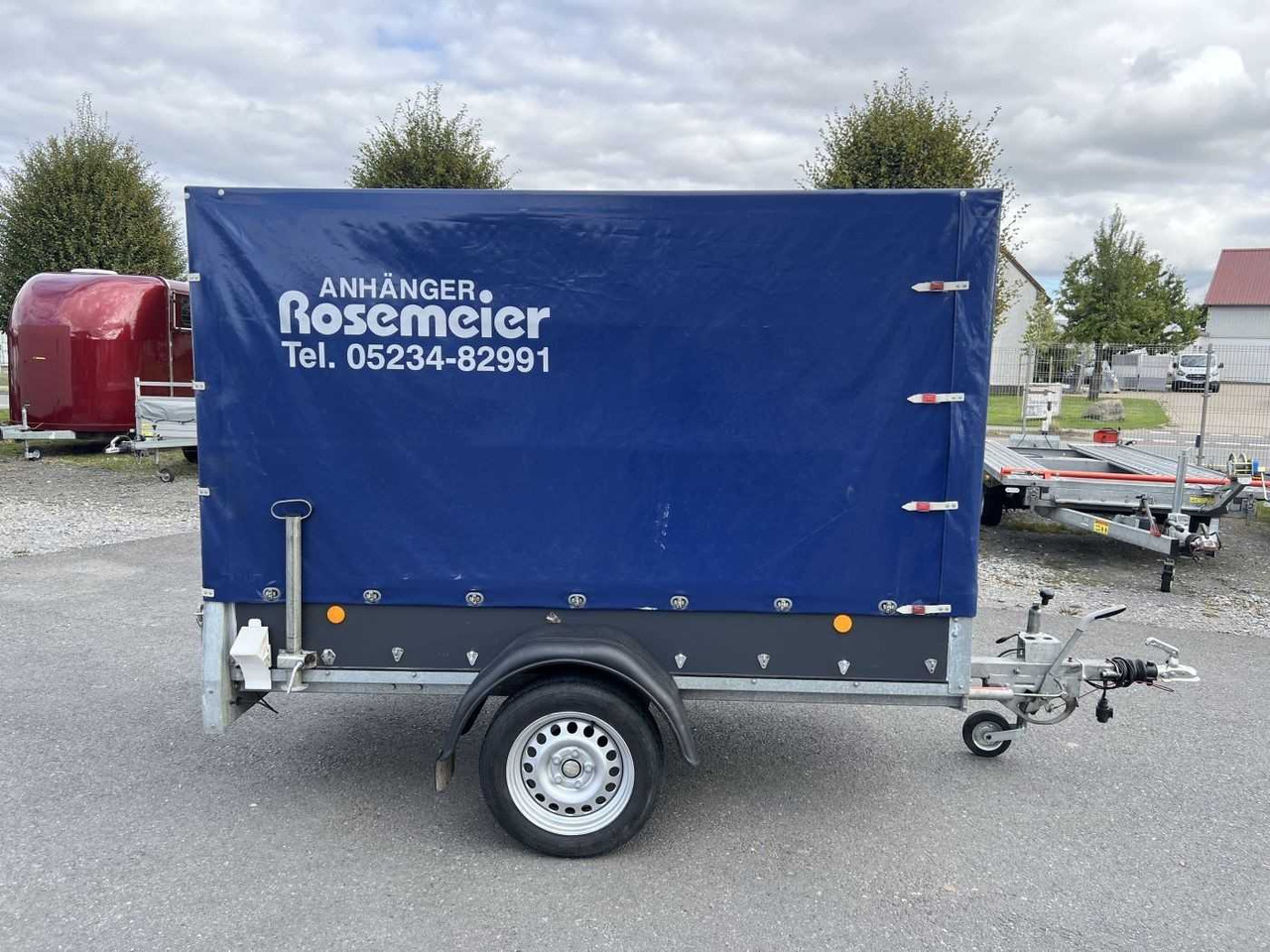 BOECKMANN HNB 1025 Plane Kastenanhänger gebremst - Auto järelhaagis: pilt 2 BOECKMANN HNB 1025 Plane Kastenanhänger gebremst - Auto järelhaagis: pilt 2