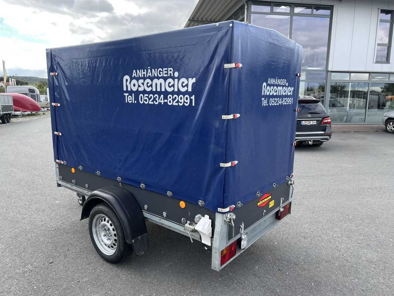 BOECKMANN HNB 1025 Plane Kastenanhänger gebremst - Auto järelhaagis: pilt 5 BOECKMANN HNB 1025 Plane Kastenanhänger gebremst - Auto järelhaagis: pilt 5