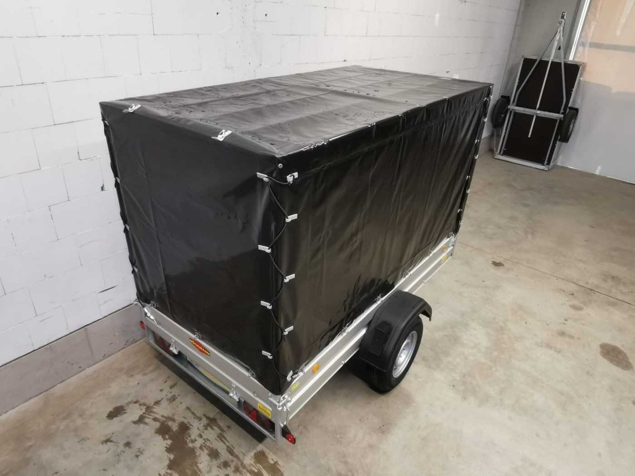 Uus Auto järelhaagis BOECKMANN TL-AL 2513/135 Eco XXL Plane Kastenanhänger gebr: pilt 19