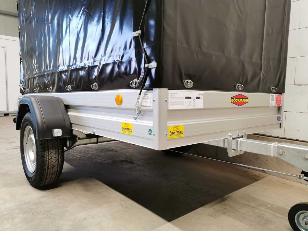 Uus Auto järelhaagis BOECKMANN TL-AL 2513/135 Eco XXL Plane Kastenanhänger gebr: pilt 21