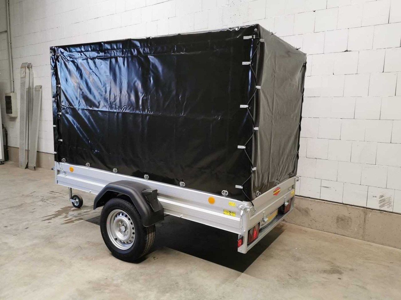 Uus Auto järelhaagis BOECKMANN TL-AL 2513/135 Eco XXL Plane Kastenanhänger gebr: pilt 26