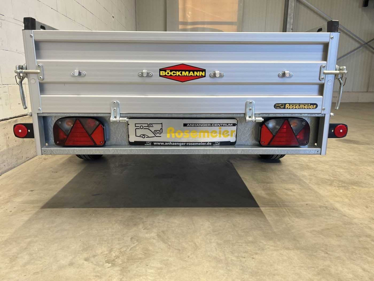 Uus Auto järelhaagis BOECKMANN TL-AL 2513/135 Profi Fl-Pl Kastenanhänger gebrem: pilt 8