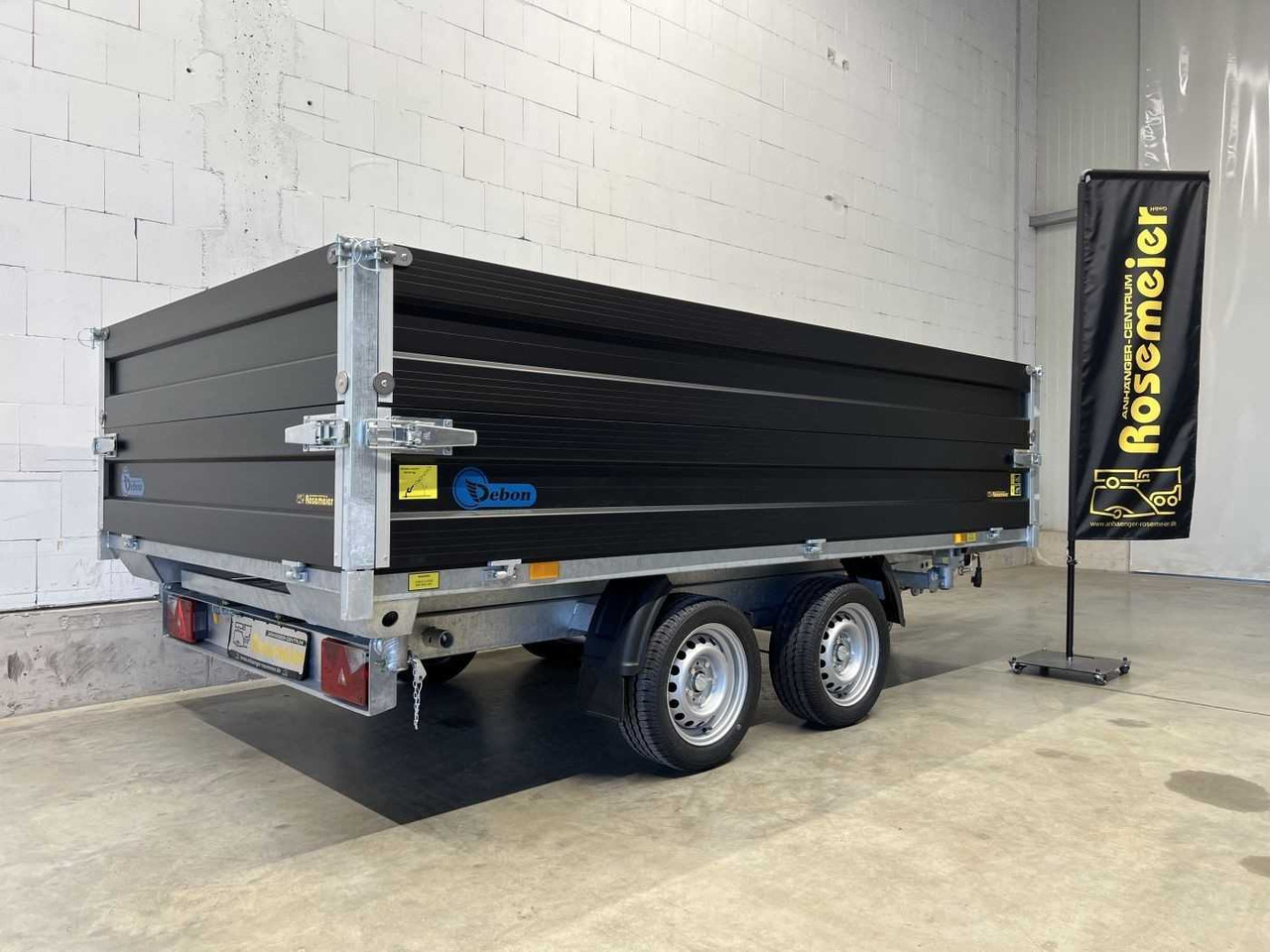 CHEVAL LIBERTE DEBON PW3.3E Black BWEH Dreiseitenkipper - Kalluri järelhaagis: pilt 4 CHEVAL LIBERTE DEBON PW3.3E Black BWEH Dreiseitenkipper - Kalluri järelhaagis: pilt 4