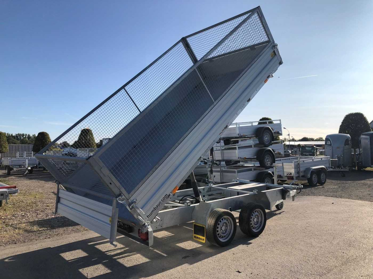 Uus Kalluri järelhaagis HUMBAUR HTK 3500.37 Gitter Dreiseitenkipper: pilt 23