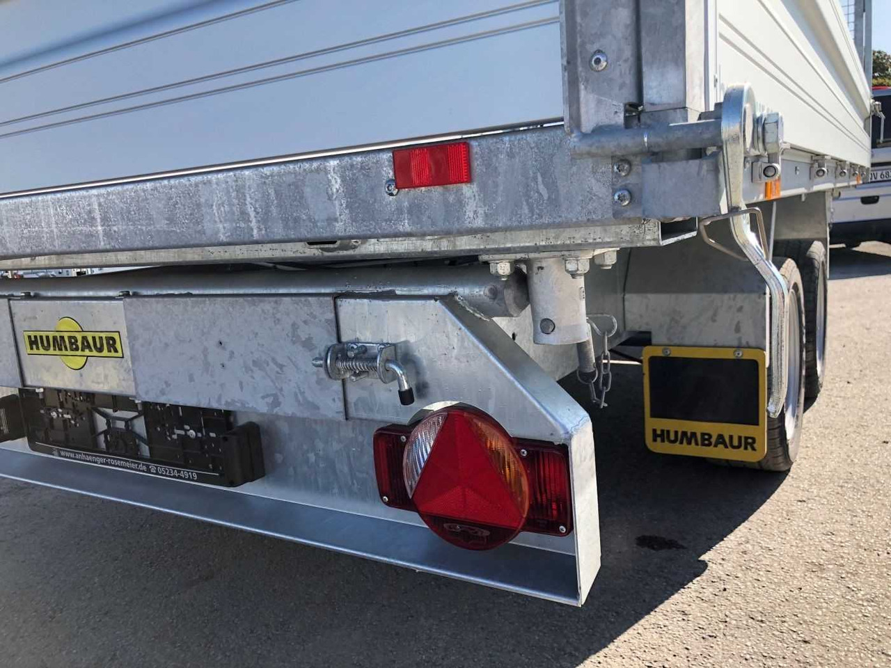 Uus Kalluri järelhaagis HUMBAUR HTK 3500.37 Gitter Dreiseitenkipper: pilt 9
