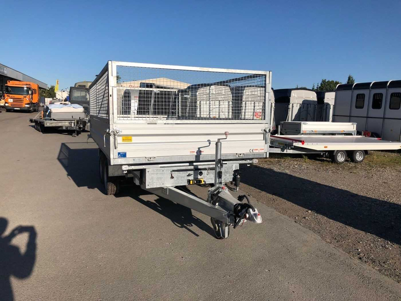 Uus Kalluri järelhaagis HUMBAUR HTK 3500.37 Gitter Dreiseitenkipper: pilt 18