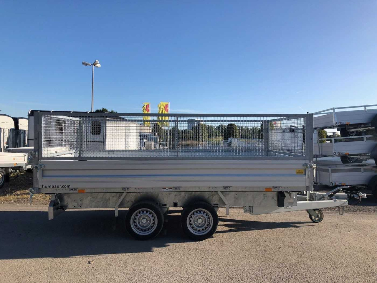 Uus Kalluri järelhaagis HUMBAUR HTK 3500.37 Gitter Dreiseitenkipper: pilt 14