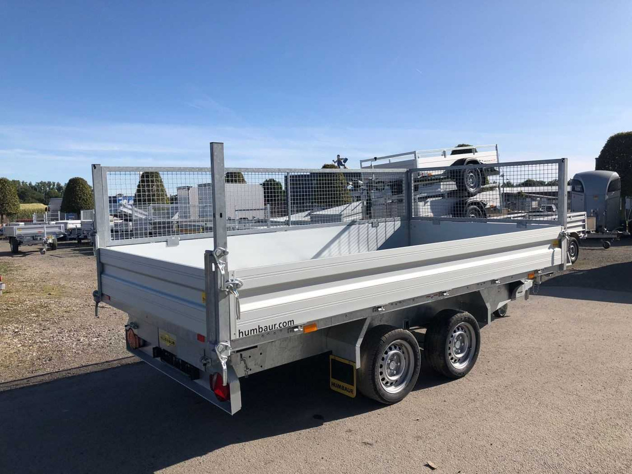Uus Kalluri järelhaagis HUMBAUR HTK 3500.37 Gitter Dreiseitenkipper: pilt 7