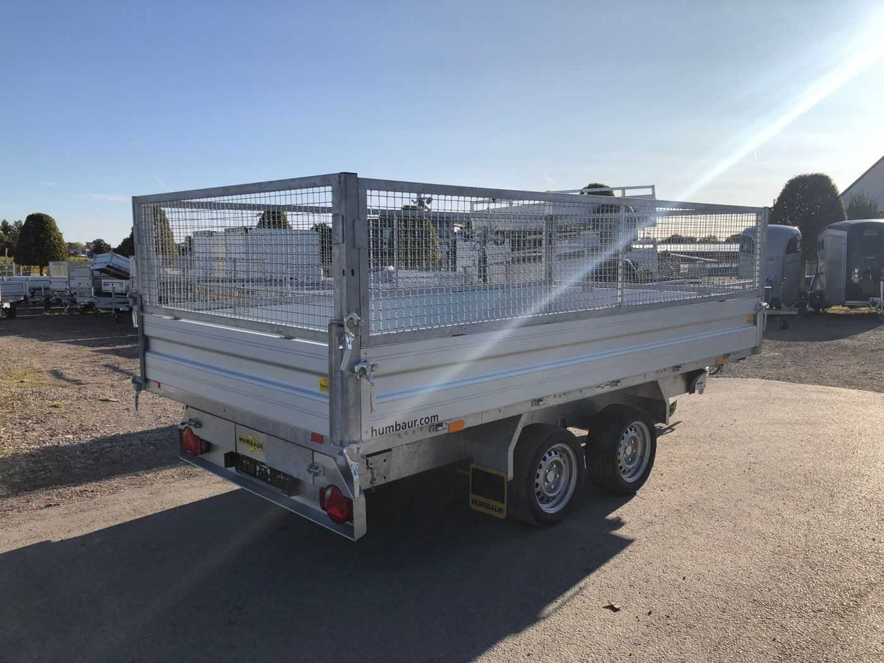 Uus Kalluri järelhaagis HUMBAUR HTK 3500.37 Gitter Dreiseitenkipper: pilt 15