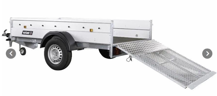 VARIANT 1304 F1 MR Gitterrampe Kastenanhänger gebremst - Haagis: pilt 2 VARIANT 1304 F1 MR Gitterrampe Kastenanhänger gebremst - Haagis: pilt 2