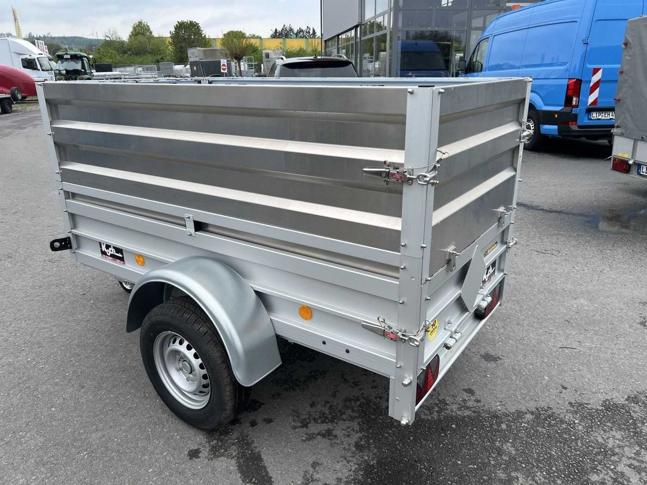 KOCH B1000 BWA Kastenanhänger gebremst - Auto järelhaagis: pilt 5 KOCH B1000 BWA Kastenanhänger gebremst - Auto järelhaagis: pilt 5