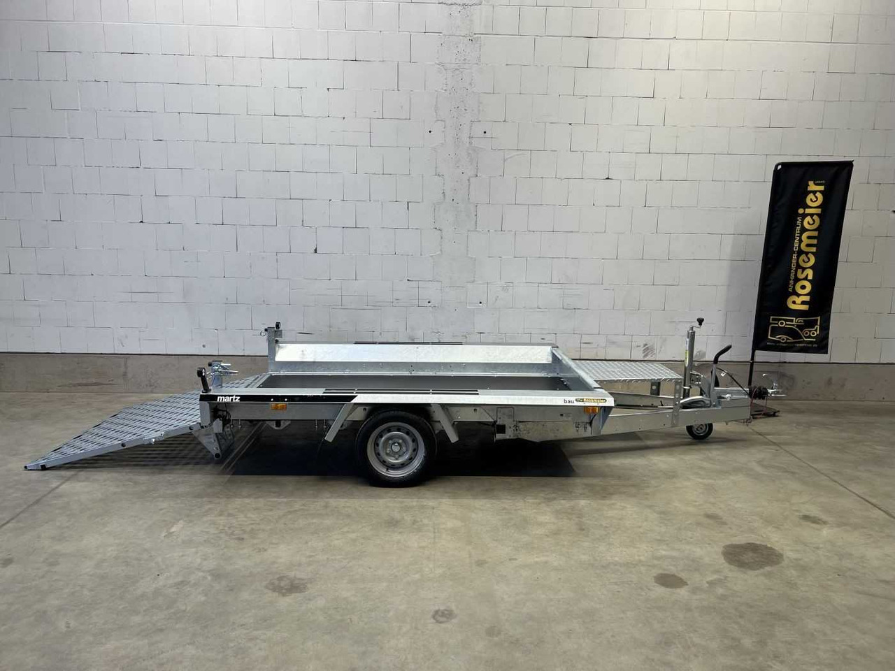 MARTZ BAU-3 260/2 S 1,8T Maschinentransporter - Ehitustehnika haagis: pilt 1 MARTZ BAU-3 260/2 S 1,8T Maschinentransporter - Ehitustehnika haagis: pilt 1