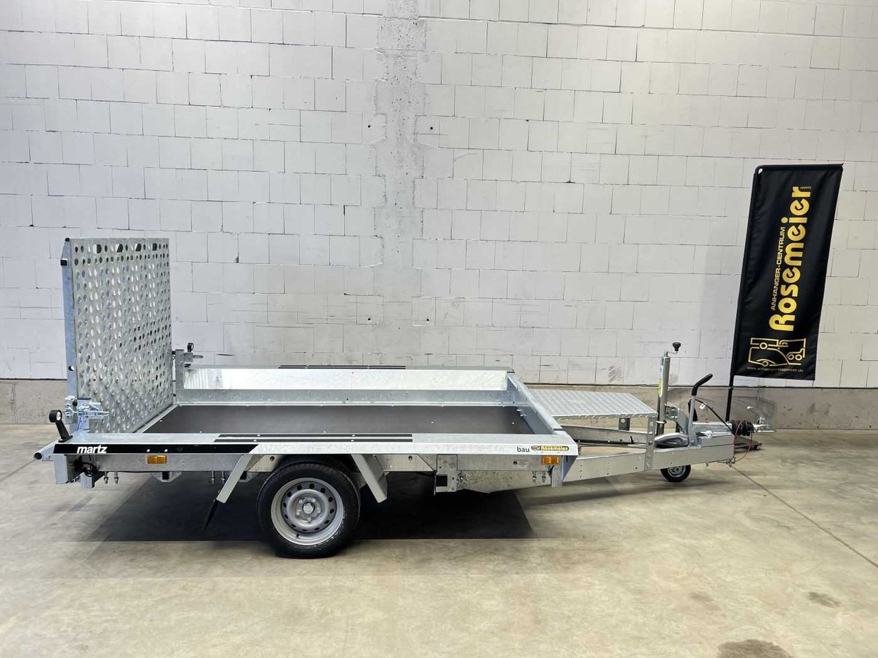 MARTZ BAU-3 260/2 S 1,8T Maschinentransporter - Ehitustehnika haagis: pilt 2 MARTZ BAU-3 260/2 S 1,8T Maschinentransporter - Ehitustehnika haagis: pilt 2