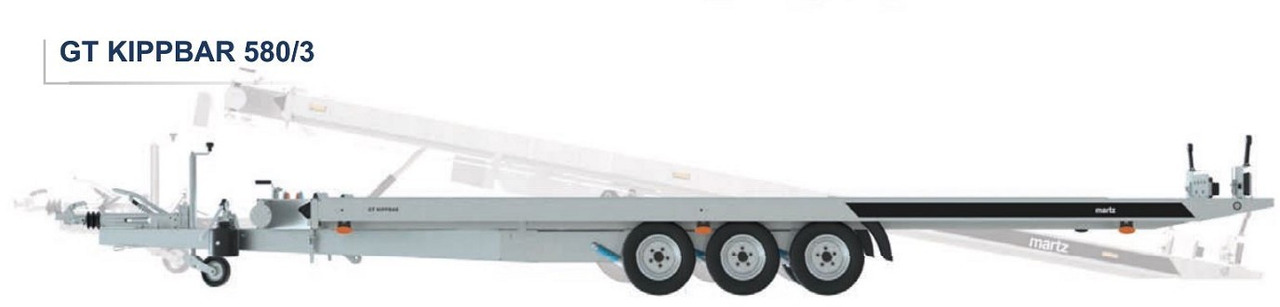 MARTZ GT Kippbar 580/3 3,5T ALB Autotransporter - Treiler järelhaagis: pilt 1 MARTZ GT Kippbar 580/3 3,5T ALB Autotransporter - Treiler järelhaagis: pilt 1