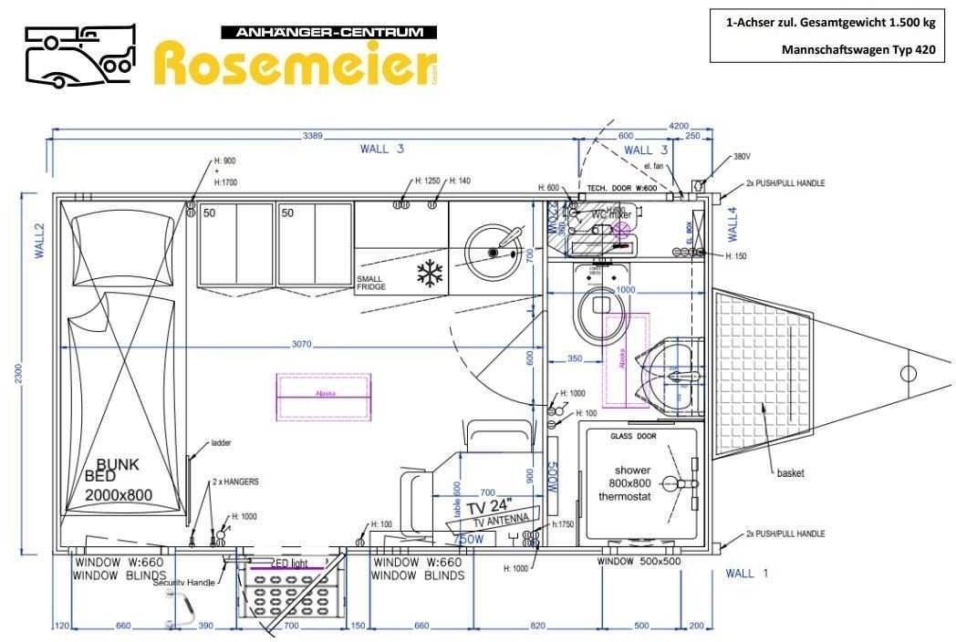 ROSEMEIER ER Mannschaftswagen 420 Mannschaftswagen - Ehitusmahuti, Haagis: pilt 2 ROSEMEIER ER Mannschaftswagen 420 Mannschaftswagen - Ehitusmahuti, Haagis: pilt 2