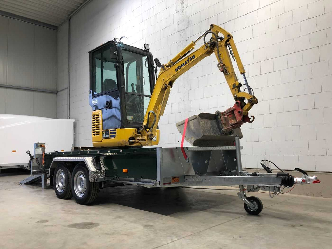 ROSEMEIER VE BAT C35.36 grün Maschinentransporter - Ehitustehnika haagis: pilt 3 ROSEMEIER VE BAT C35.36 grün Maschinentransporter - Ehitustehnika haagis: pilt 3