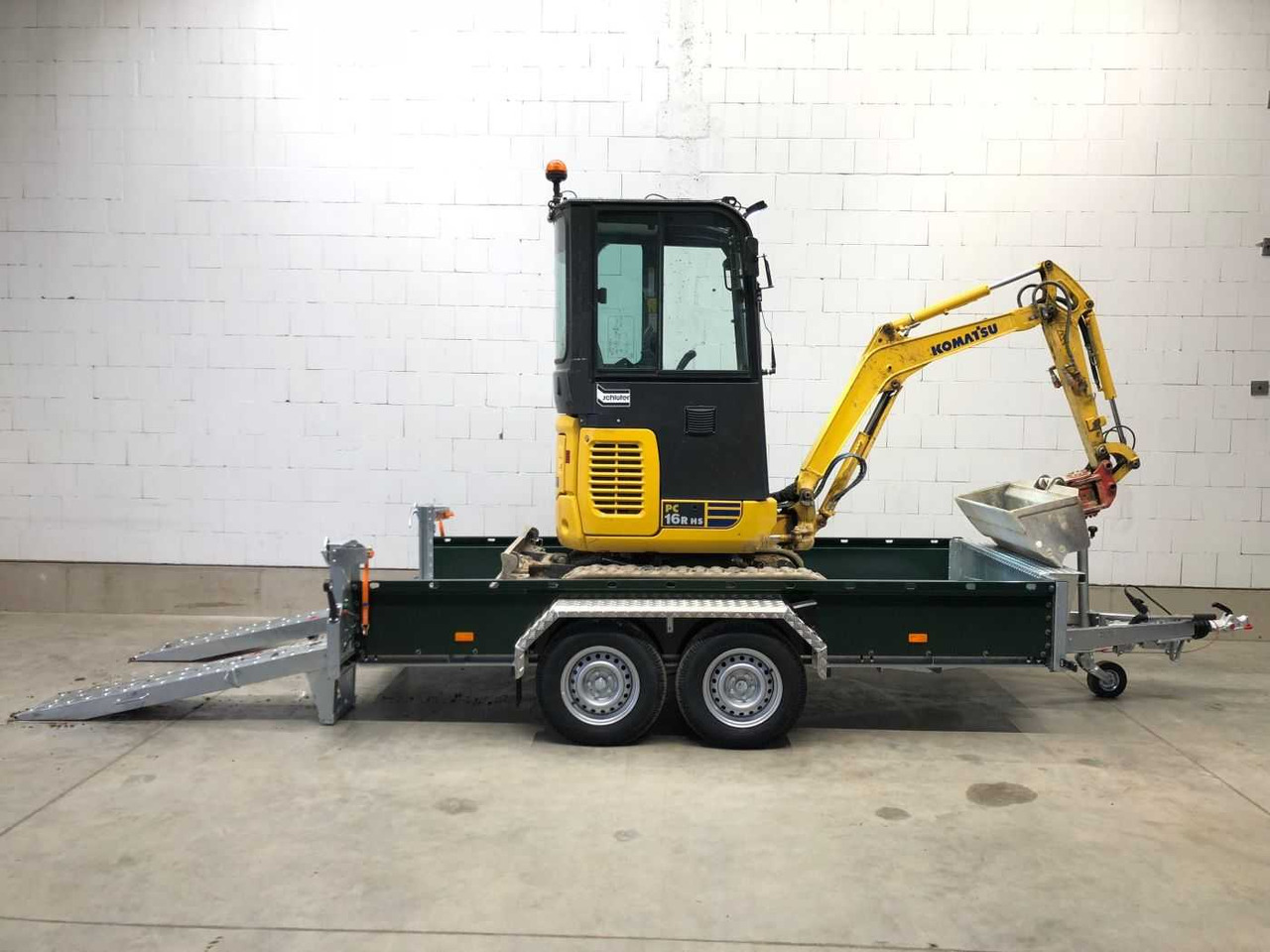 ROSEMEIER VE BAT C35.36 grün Maschinentransporter - Ehitustehnika haagis: pilt 2 ROSEMEIER VE BAT C35.36 grün Maschinentransporter - Ehitustehnika haagis: pilt 2
