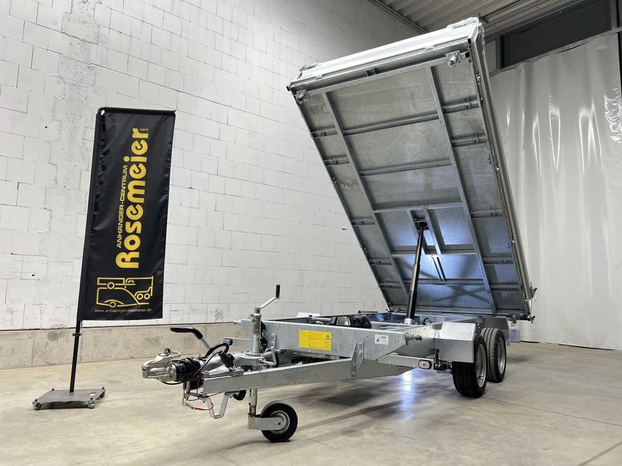 Uus Kalluri järelhaagis VARIANT 3519TB30 mit Blattfedern Profi Dreiseitenkipper: pilt 24