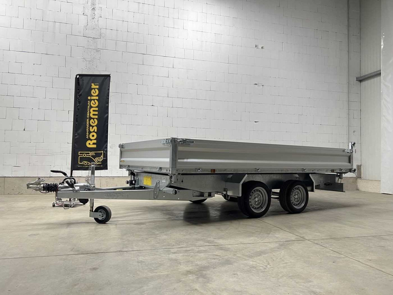 Uus Kalluri järelhaagis VARIANT 3519TB30 mit Blattfedern Profi Dreiseitenkipper: pilt 30