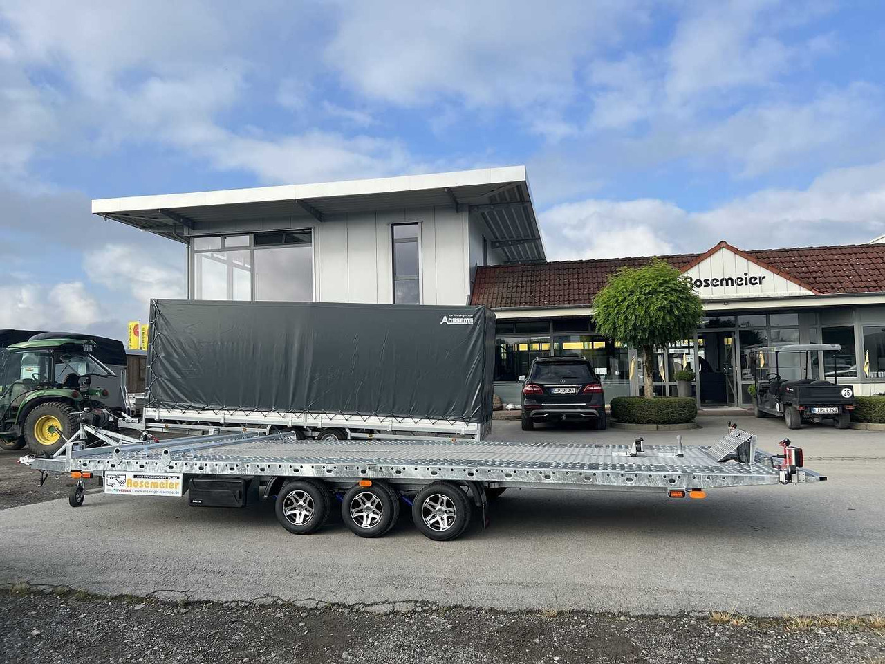 Uus Treiler järelhaagis VEZEKO Jumbola 35.60 Tridem Autotransporter: pilt 11