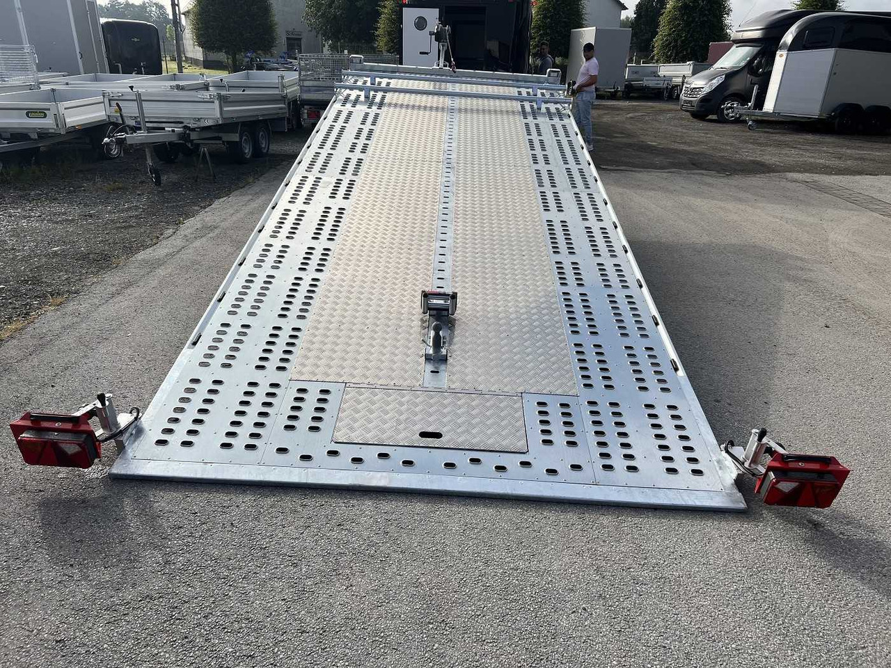 Uus Treiler järelhaagis VEZEKO Jumbola 35.60 Tridem Autotransporter: pilt 29