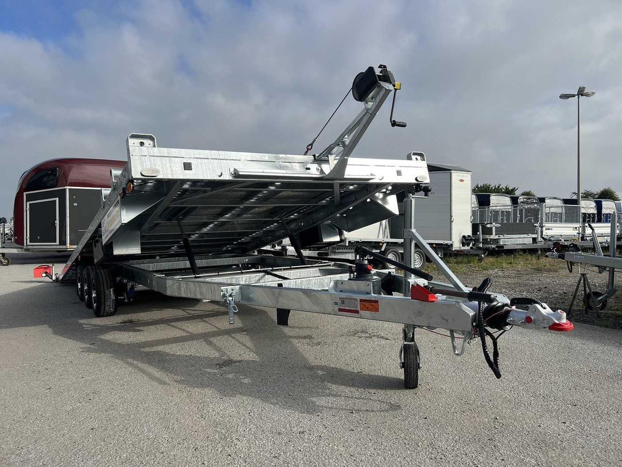 Uus Treiler järelhaagis VEZEKO Jumbola 35.60 Tridem Autotransporter: pilt 30