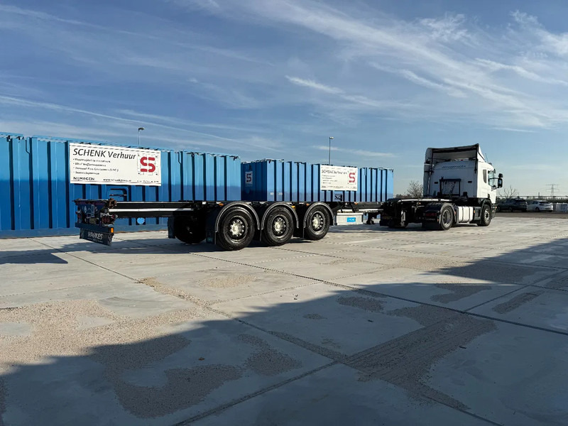 D-Tec Flexitrailer 3x Extandable / For all sizes container/tyres all 80%/Holland Trailer - Konteinerveduk/ Tõstukiga poolhaagis: pilt 4 D-Tec Flexitrailer 3x Extandable / For all sizes container/tyres all 80%/Holland Trailer - Konteinerveduk/ Tõstukiga poolhaagis: pilt 4