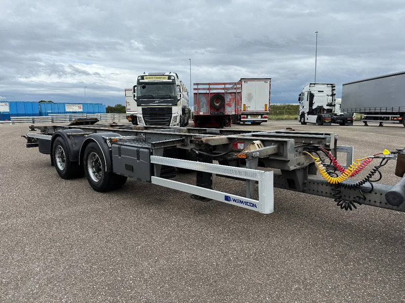 Konteinerveduk/ Tõstukiga veoauto Mercedes-Benz Actros Actros 2736 6X2 BDF Komplett mit 2016 BDF Anhanger Top Zustand: pilt 13