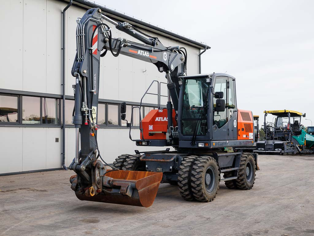 ATLAS 140W - Ratastel ekskavaator: pilt 2 ATLAS 140W - Ratastel ekskavaator: pilt 2