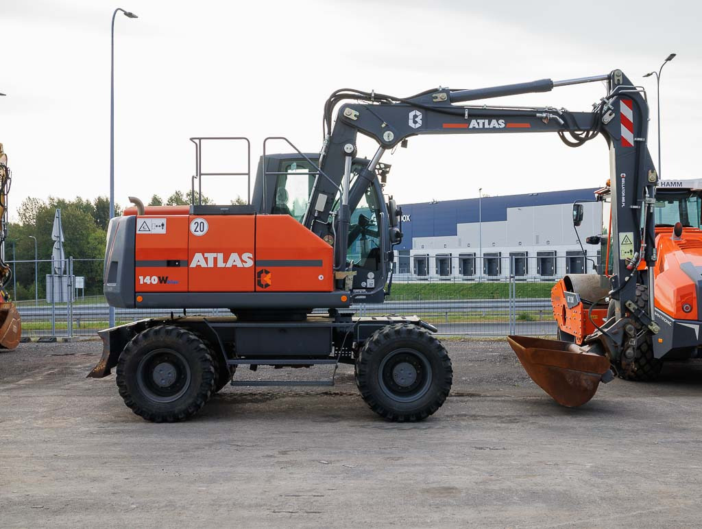 ATLAS 140W - Ratastel ekskavaator: pilt 5 ATLAS 140W - Ratastel ekskavaator: pilt 5
