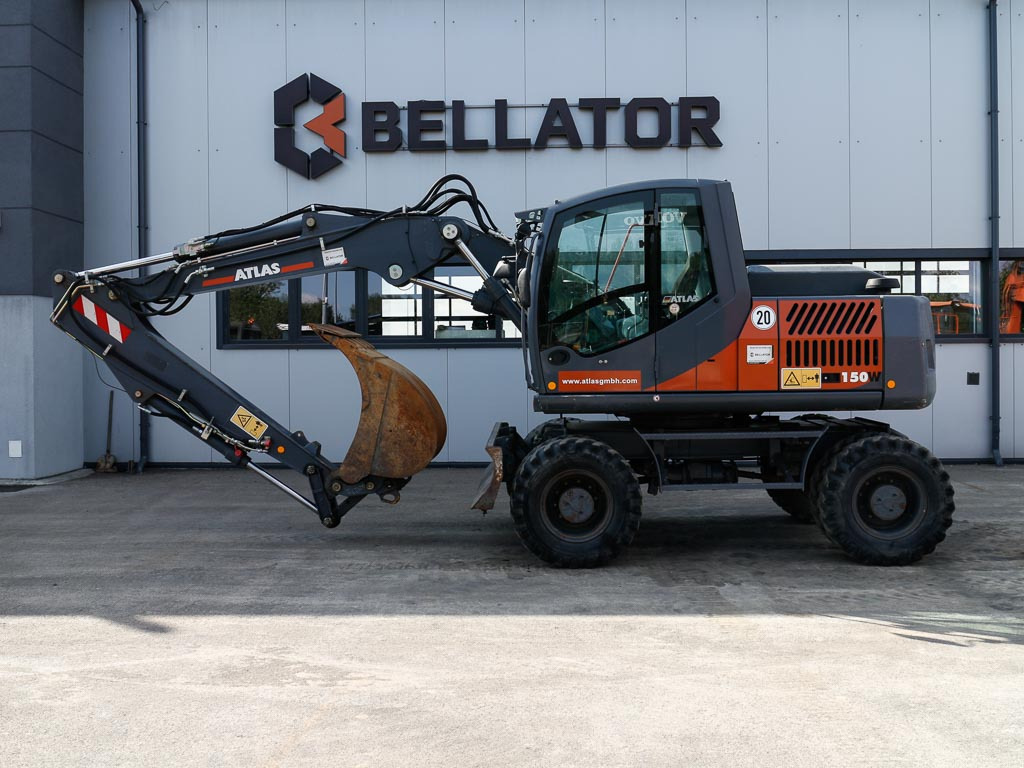 ATLAS 150W - Ratastel ekskavaator: pilt 1 ATLAS 150W - Ratastel ekskavaator: pilt 1