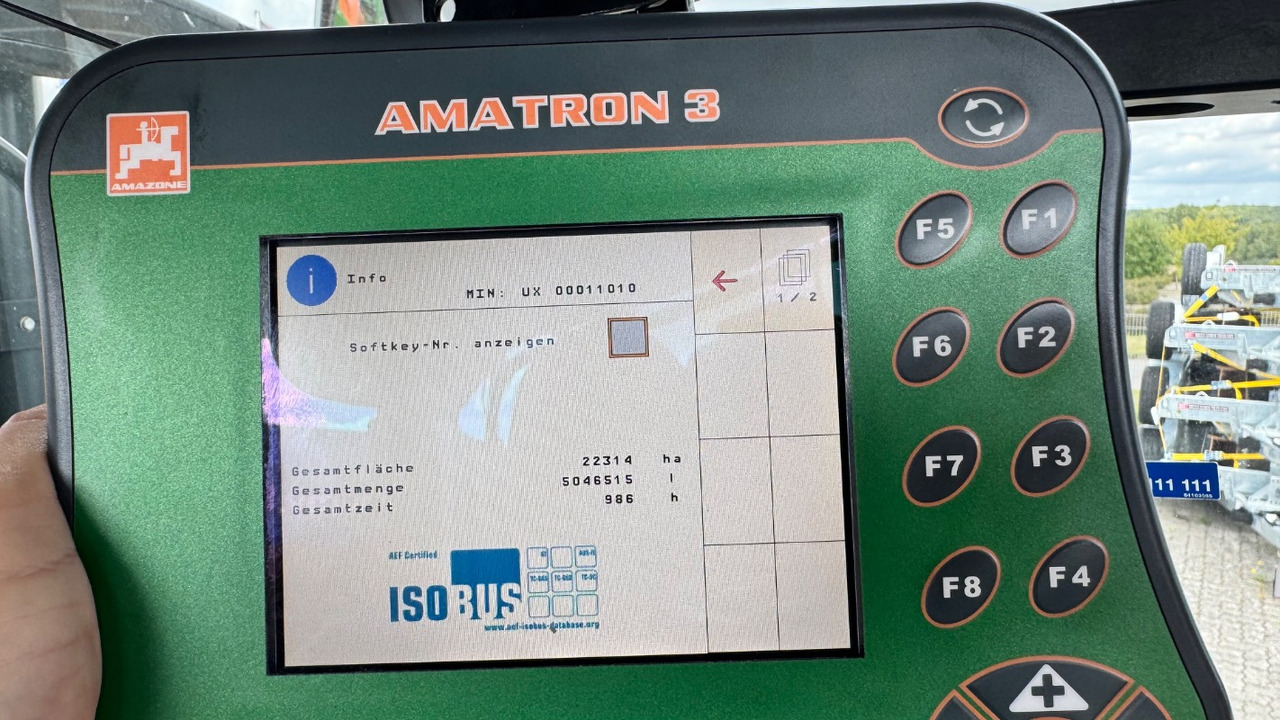 Amazone UX 4200 Special 24m - Pritsija: pilt 2 Amazone UX 4200 Special 24m - Pritsija: pilt 2