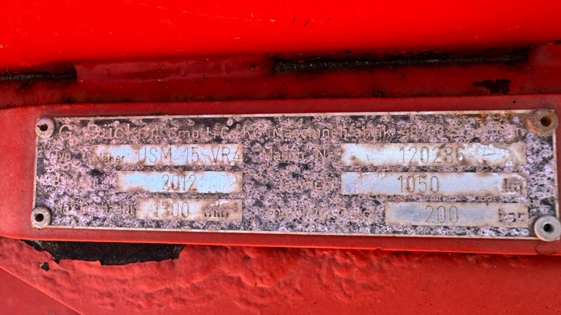 Dücker USM 15 VR4 - Hooldusniiduk: pilt 2 Dücker USM 15 VR4 - Hooldusniiduk: pilt 2