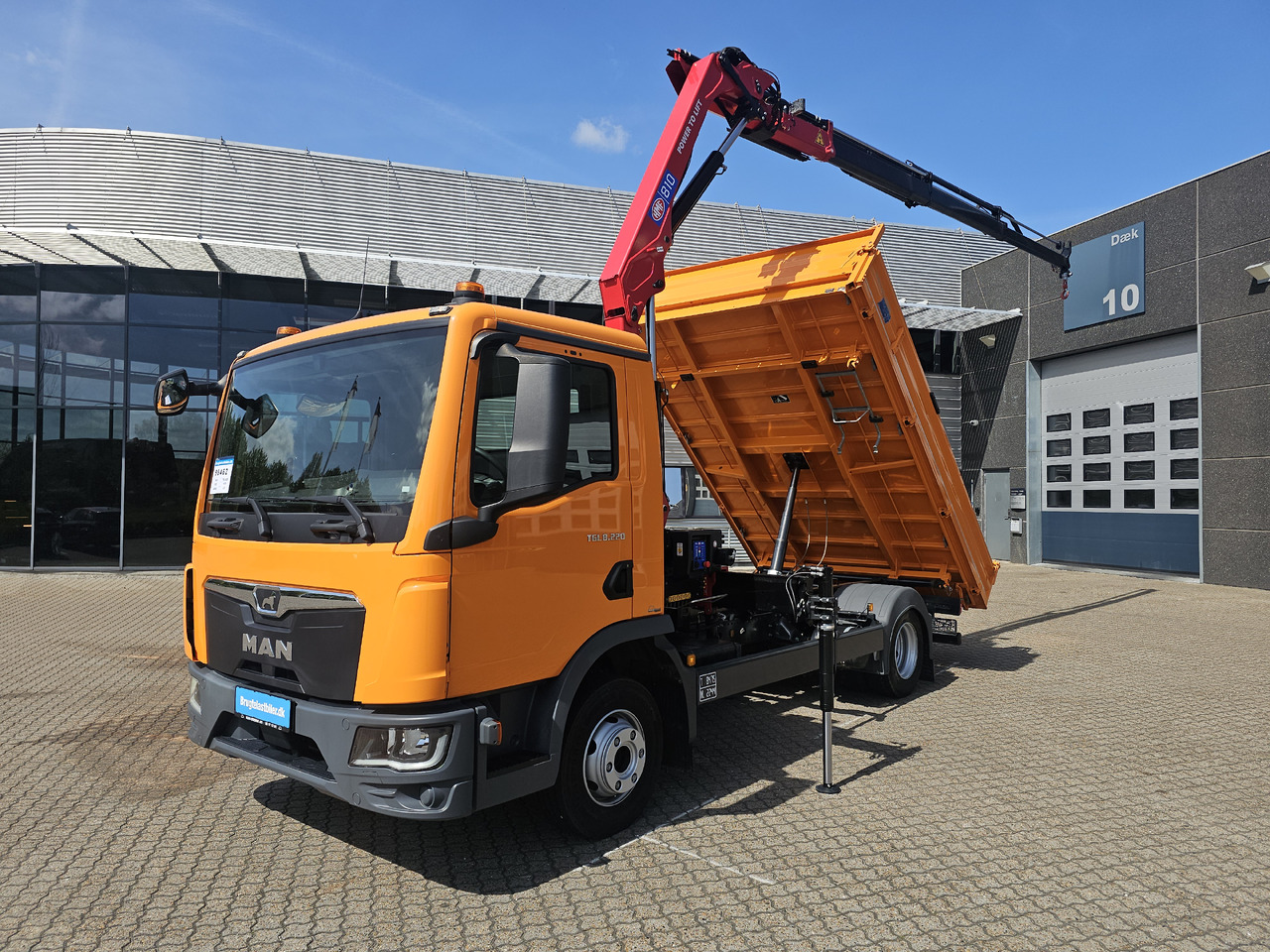 Kallurauto, Kraanaga veoauto MAN TGL 8.220: pilt 22