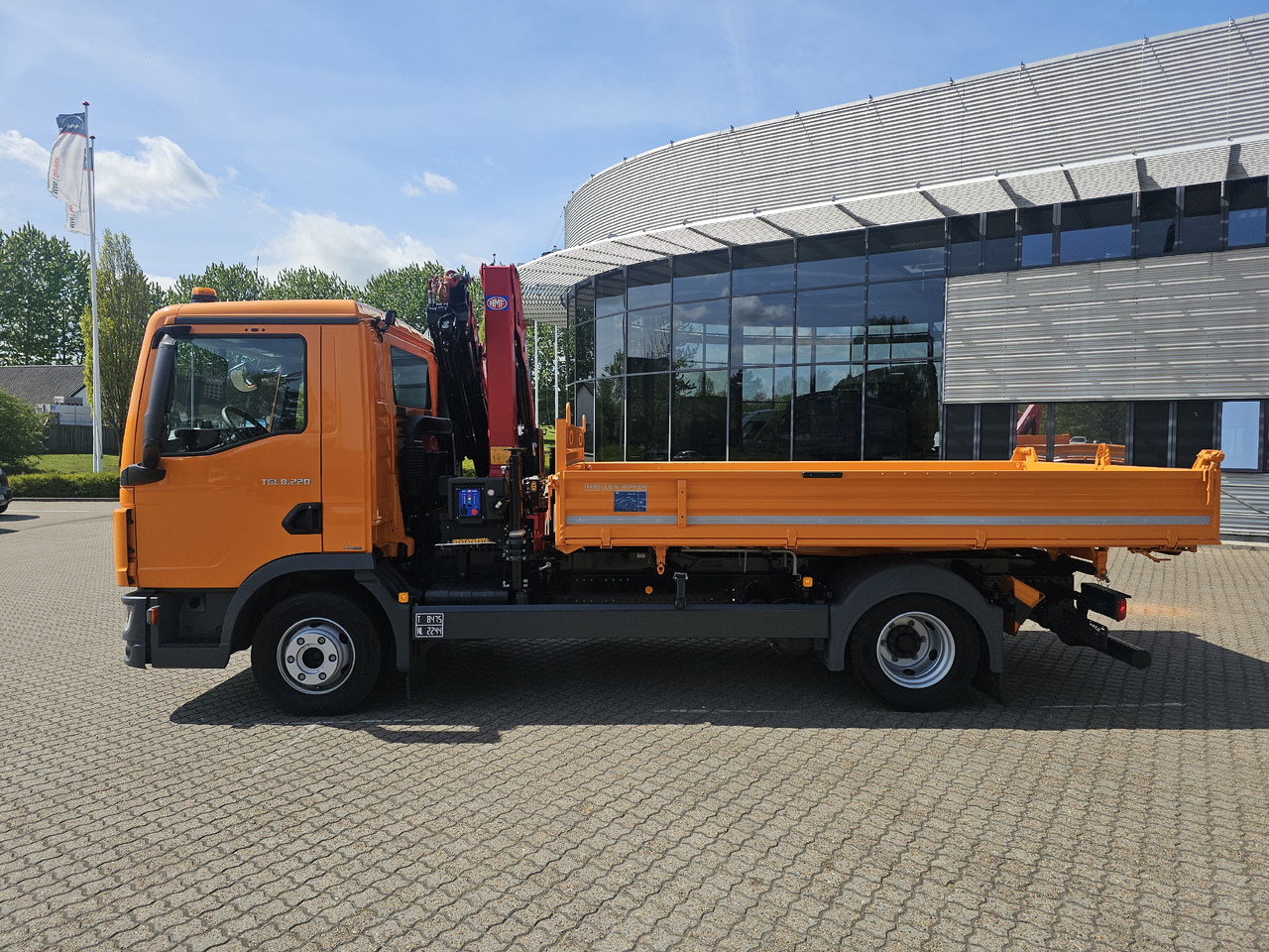 Kallurauto, Kraanaga veoauto MAN TGL 8.220: pilt 32