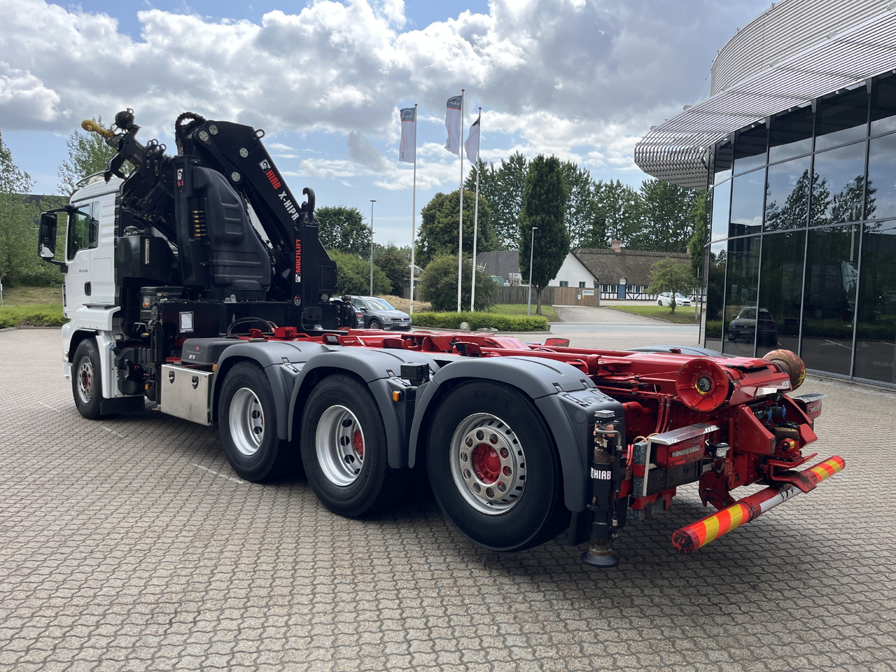 MAN TGS 35.500 8x4 - Konteinerveduk/ Tõstukiga veoauto, Kraanaga veoauto: pilt 3 MAN TGS 35.500 8x4 - Konteinerveduk/ Tõstukiga veoauto, Kraanaga veoauto: pilt 3