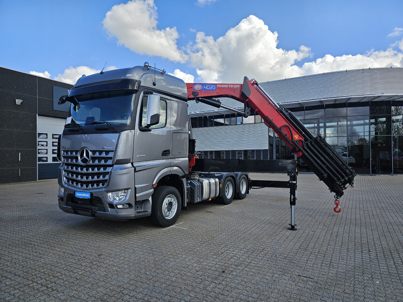 Mercedes Arocs 2653 6x4 40 T-mtr. - Kraanaga veoauto, Sadulveok: pilt 1 Mercedes Arocs 2653 6x4 40 T-mtr. - Kraanaga veoauto, Sadulveok: pilt 1