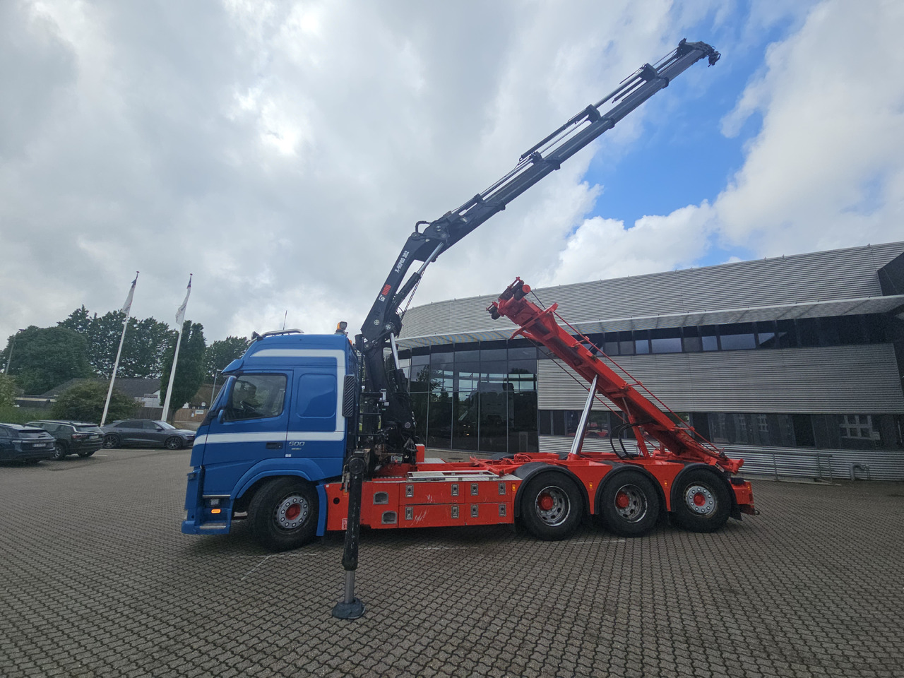 Volvo FM500 - Konteinerveduk/ Tõstukiga veoauto, Kraanaga veoauto: pilt 3 Volvo FM500 - Konteinerveduk/ Tõstukiga veoauto, Kraanaga veoauto: pilt 3