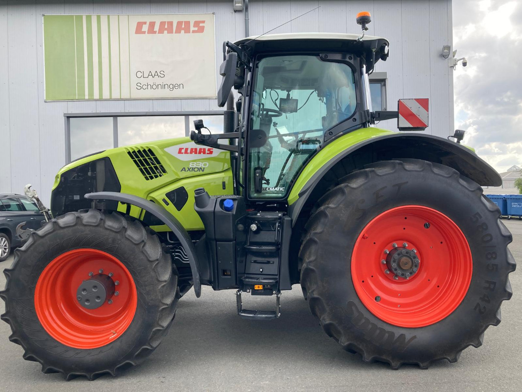 CLAAS Axion 830 CMATIC - Traktor: pilt 1 CLAAS Axion 830 CMATIC - Traktor: pilt 1