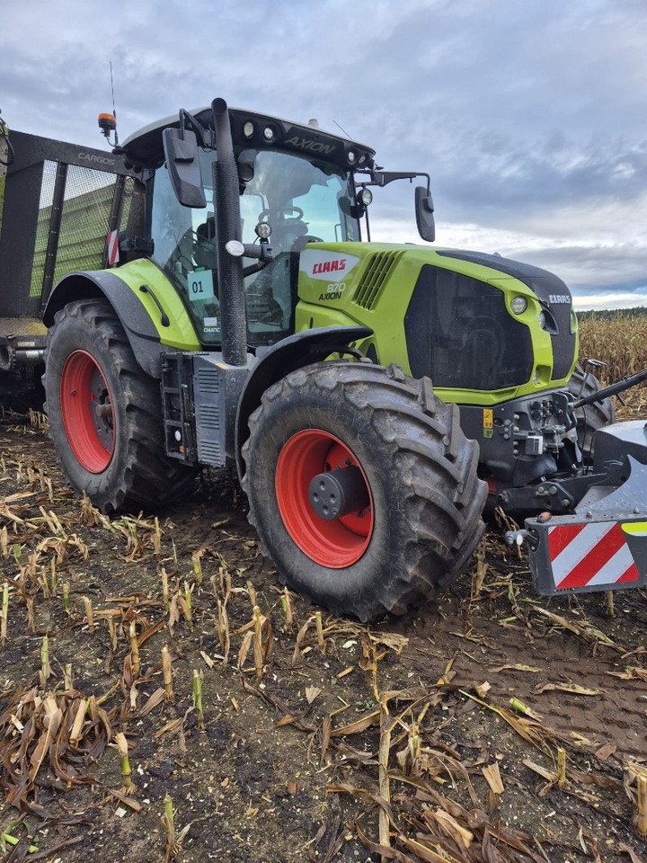 CLAAS Axion 870 - Traktor: pilt 1 CLAAS Axion 870 - Traktor: pilt 1