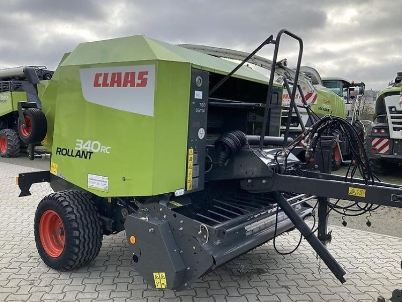 CLAAS ROLLANT 340 RC - Heinapress, ümmargune, Heinapalli mähkija: pilt 1 CLAAS ROLLANT 340 RC - Heinapress, ümmargune, Heinapalli mähkija: pilt 1