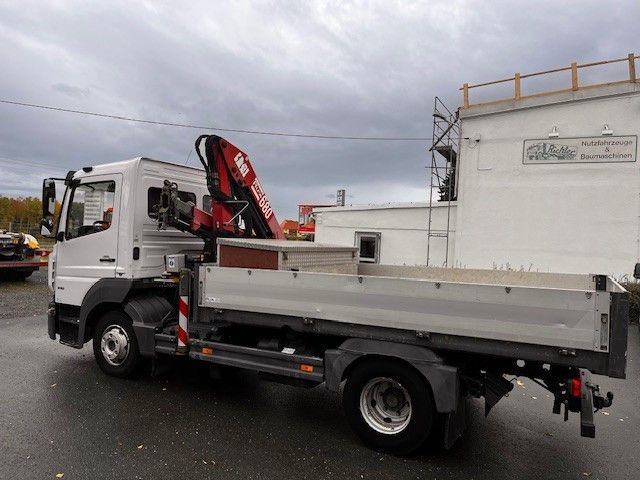 Mercedes-Benz Atego 818 mit Ladekran - Kraanaga veoauto: pilt 3 Mercedes-Benz Atego 818 mit Ladekran - Kraanaga veoauto: pilt 3