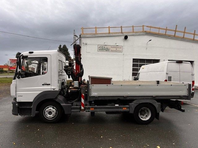 Mercedes-Benz Atego 818 mit Ladekran - Kraanaga veoauto: pilt 2 Mercedes-Benz Atego 818 mit Ladekran - Kraanaga veoauto: pilt 2