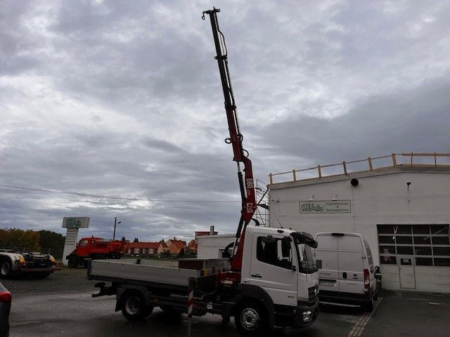 Mercedes-Benz Atego 818 mit Ladekran - Kraanaga veoauto: pilt 4 Mercedes-Benz Atego 818 mit Ladekran - Kraanaga veoauto: pilt 4