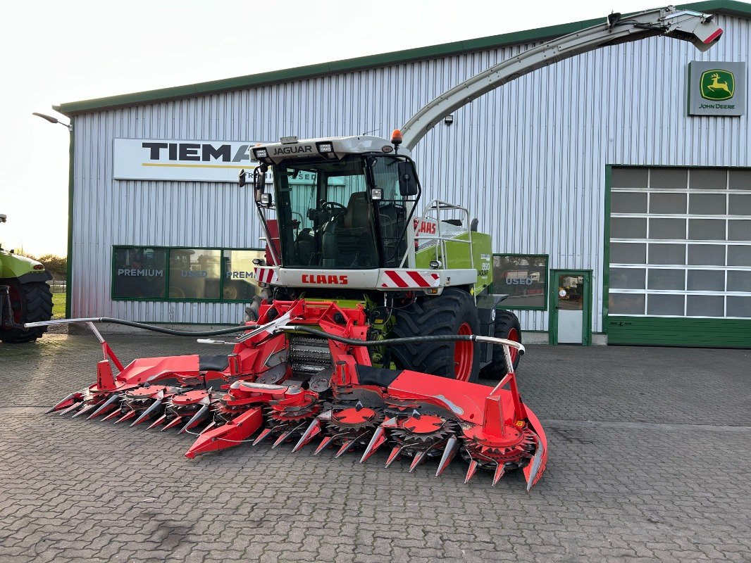 CLAAS Jaguar 890 mit Kemper 360 und PU - Saagikoristusmasin: pilt 1 CLAAS Jaguar 890 mit Kemper 360 und PU - Saagikoristusmasin: pilt 1