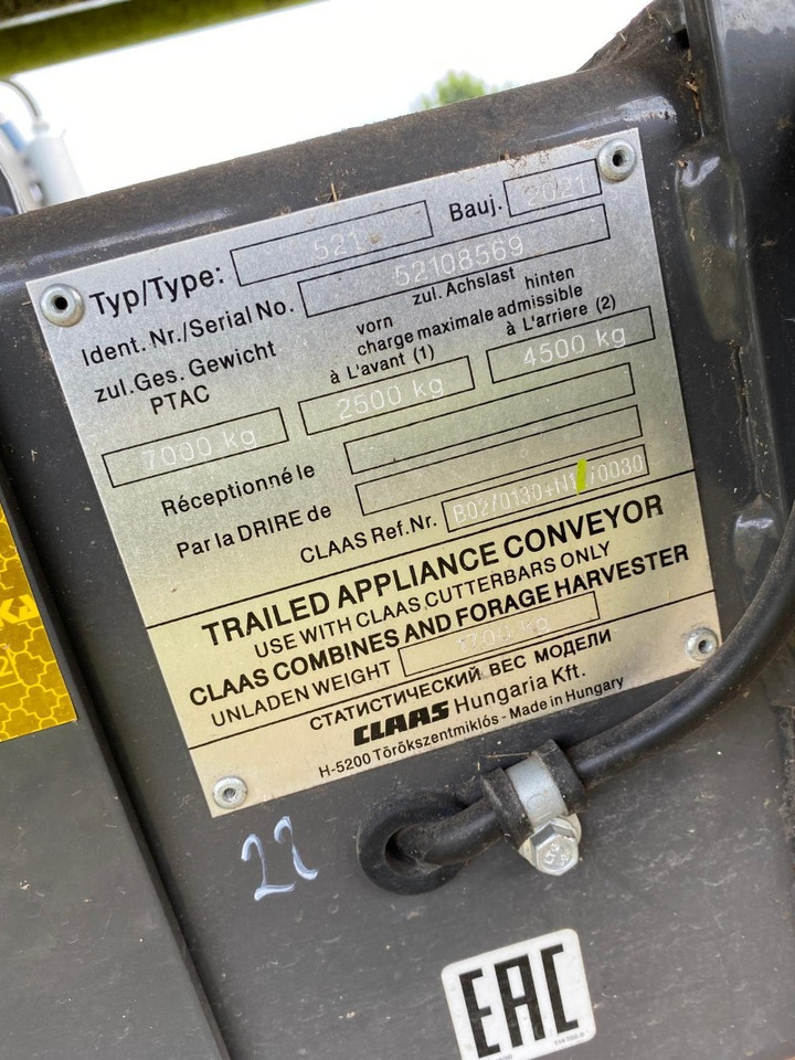 Uus Kombain CLAAS Lexion 6800 mit Vario 930 Schneidwerk: pilt 12 Uus Kombain CLAAS Lexion 6800 mit Vario 930 Schneidwerk: pilt 12