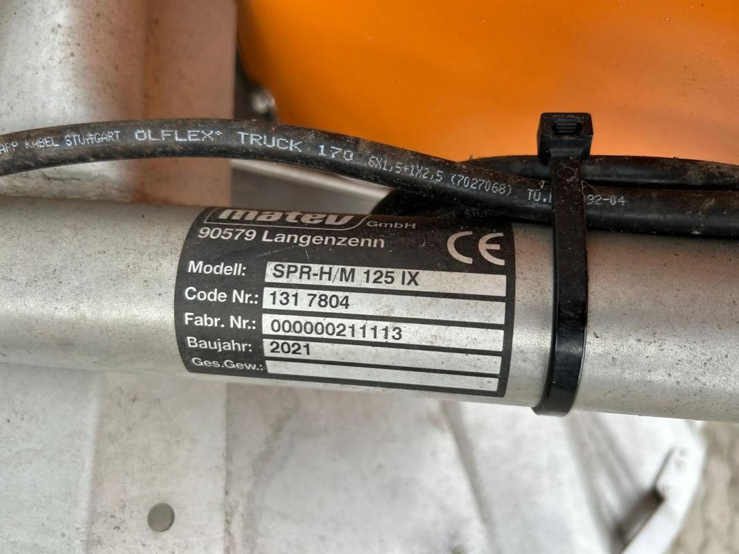 Matev SPR-H/M 125 IX - Liiva-/ Soolajaotur: pilt 2 Matev SPR-H/M 125 IX - Liiva-/ Soolajaotur: pilt 2