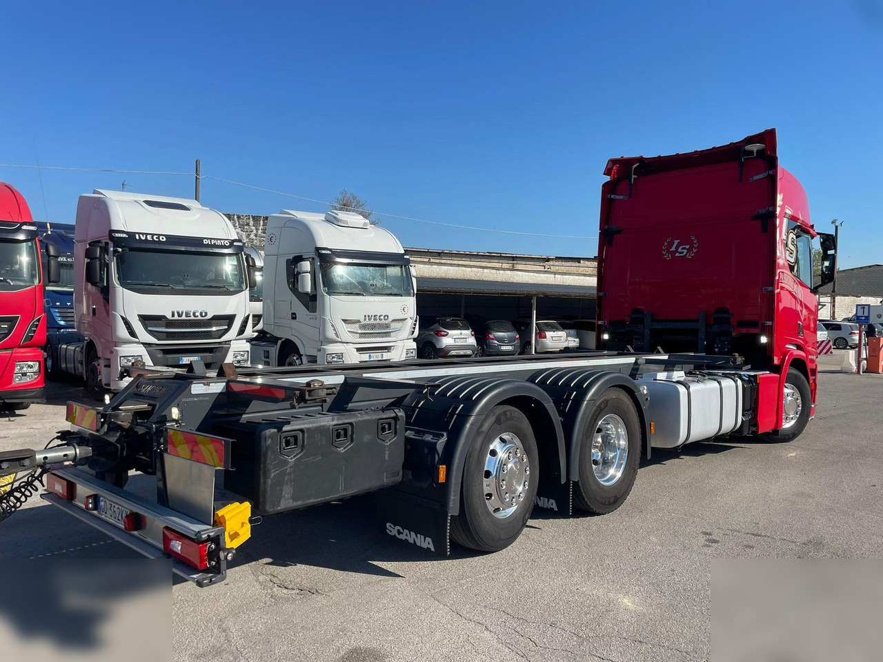 SCANIA R450 - Konteinerveduk/ Tõstukiga veoauto: pilt 2 SCANIA R450 - Konteinerveduk/ Tõstukiga veoauto: pilt 2